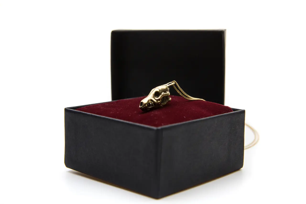 Wolf Skull Pendant — modelo 3D