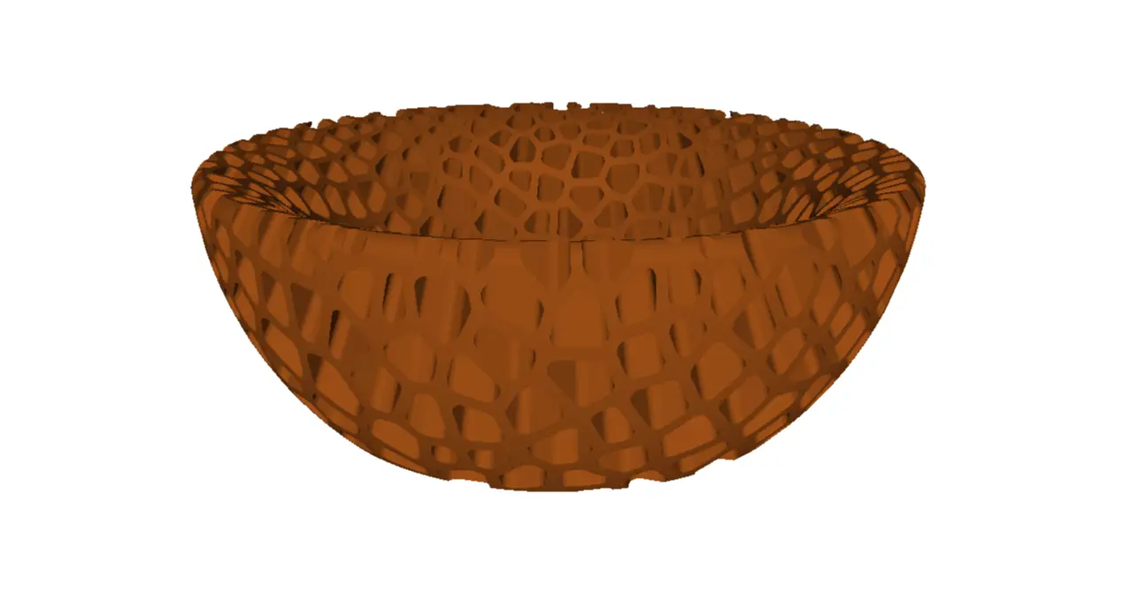 Cell Bowl — modelo 3D