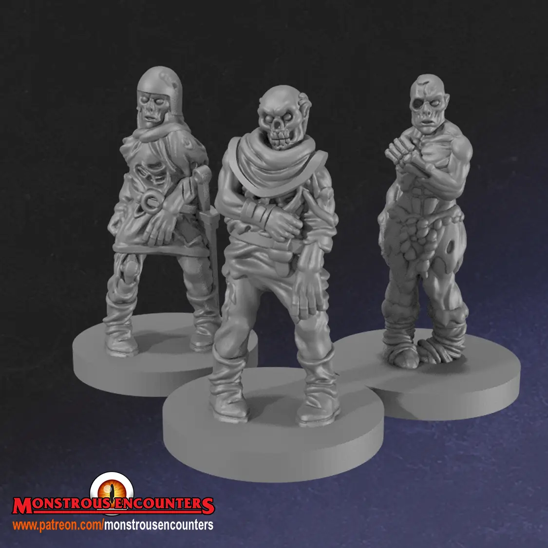 Zombies 1 (SUPPORTLESS) — modelo 3D