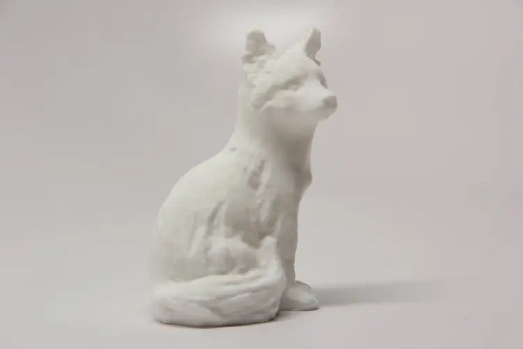 Sitting Fox — modelo 3D