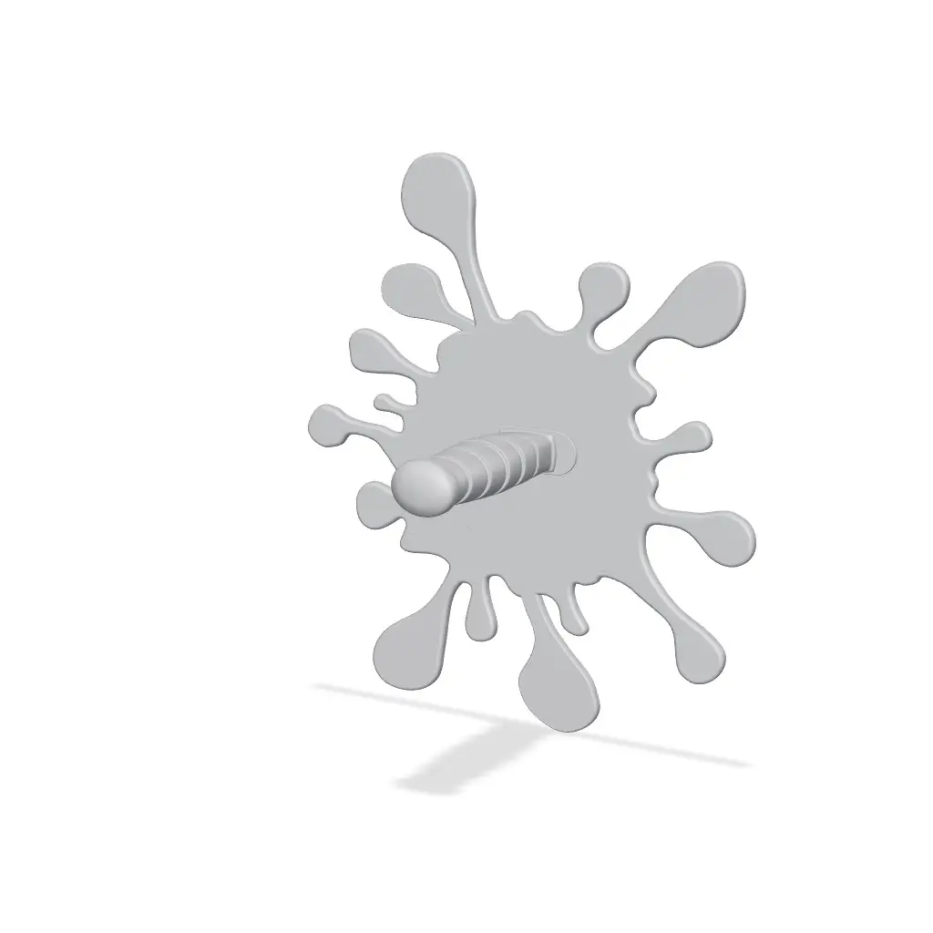 Halloween Coaster Set with Blood-Splatter Knife Stand (Limited Time Free) — modelo 3D