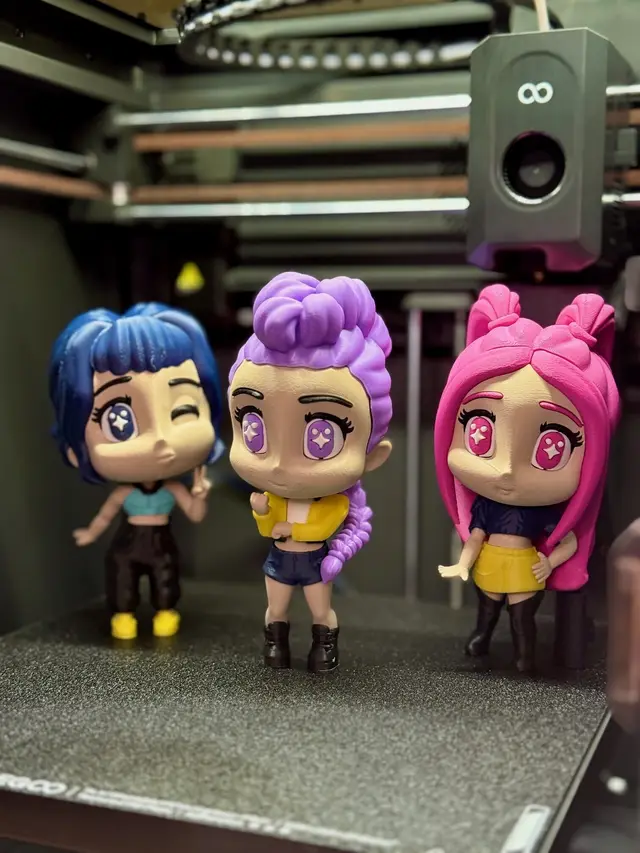KPop Demon Hunters (Chibi Huntr/x) — modelo 3D