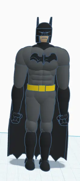 Batman Low-poly Dude — modelo 3D
