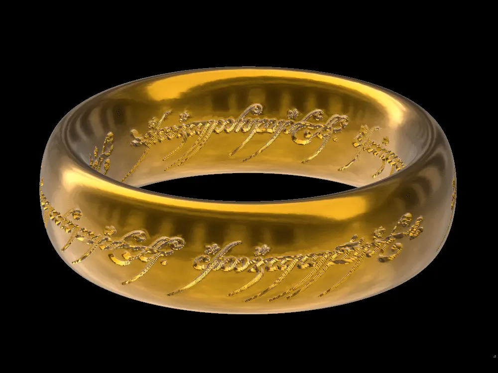 One Ring — modelo 3D