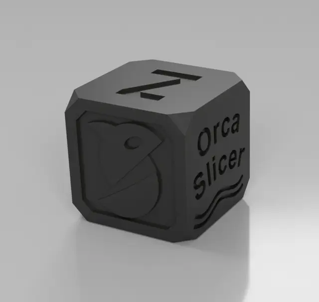 Orca Calibration Cube — modelo 3D