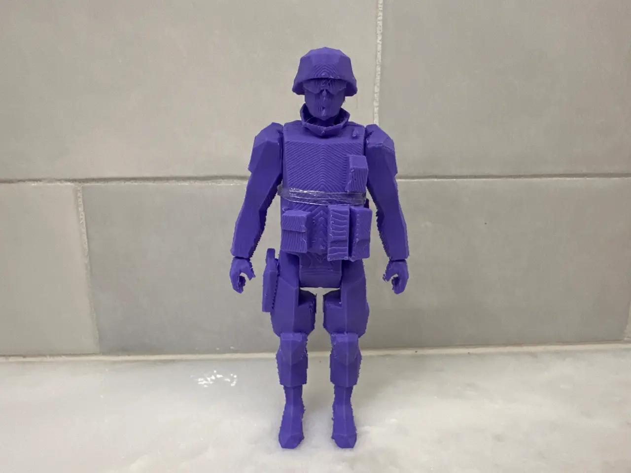 Army man kenner figure — modelo 3D
