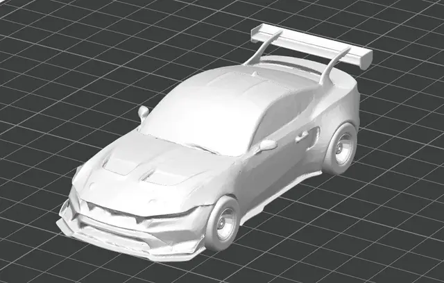 Ford Mustang GTD - Rocket League Cars — modelo 3D