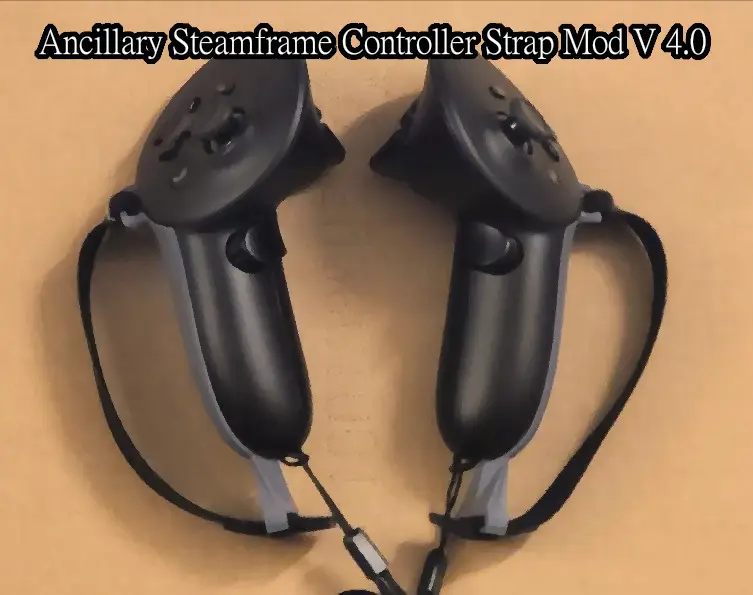 Ancillary Steam Frame Controller Strap Mod (WIP) UPDATE 4.0 — modelo 3D