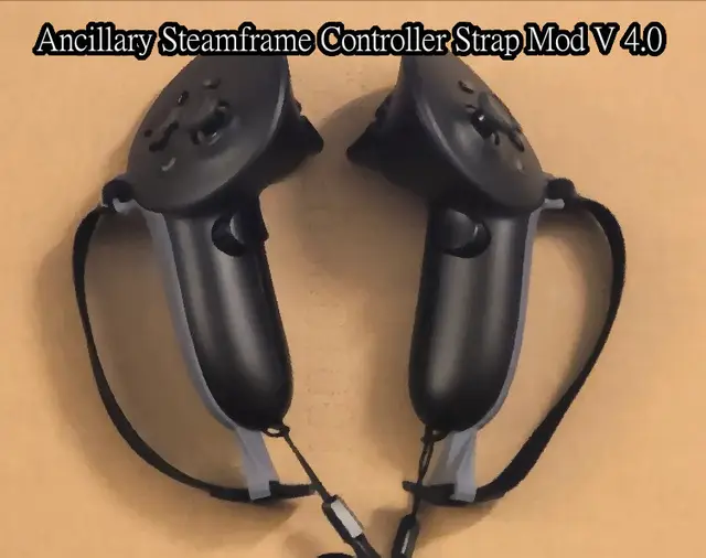 Ancillary Steam Frame Controller Strap Mod (WIP) UPDATE 4.0 — modelo 3D