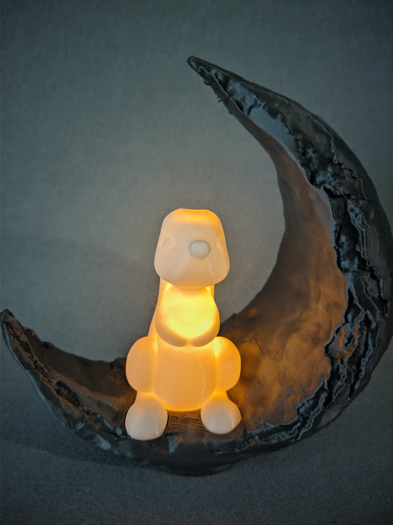 Moon Bunny tealight remix — modelo 3D