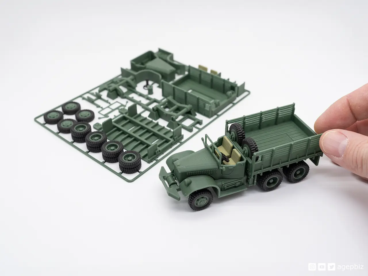 Army Truck Kit Card — modelo 3D