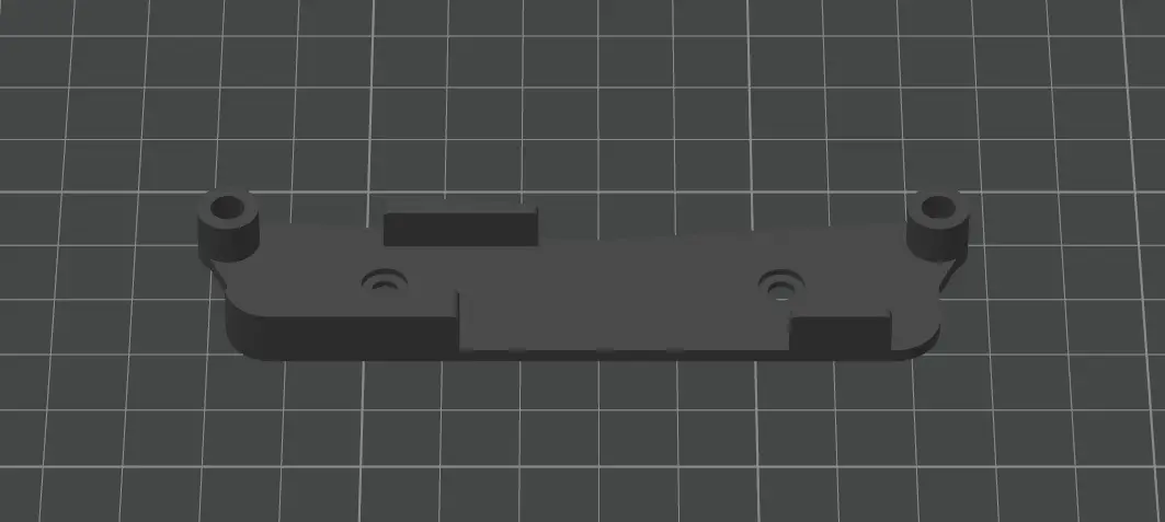 Klipper Expander DIN Mount 51mm & 52.5mm — modelo 3D