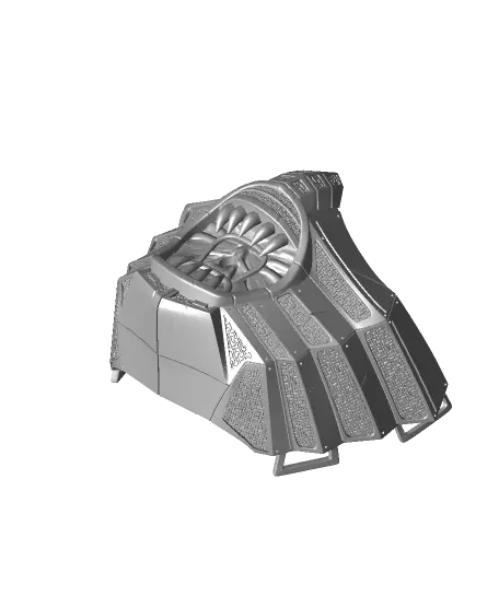 Reptile Mask — modelo 3D