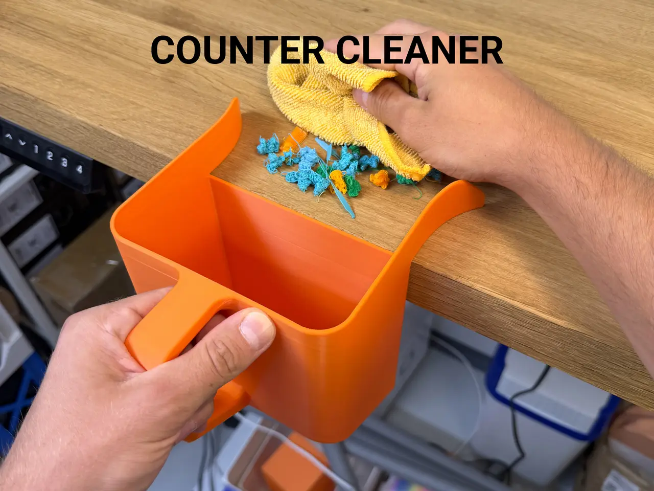 Counter Cleaner — modelo 3D