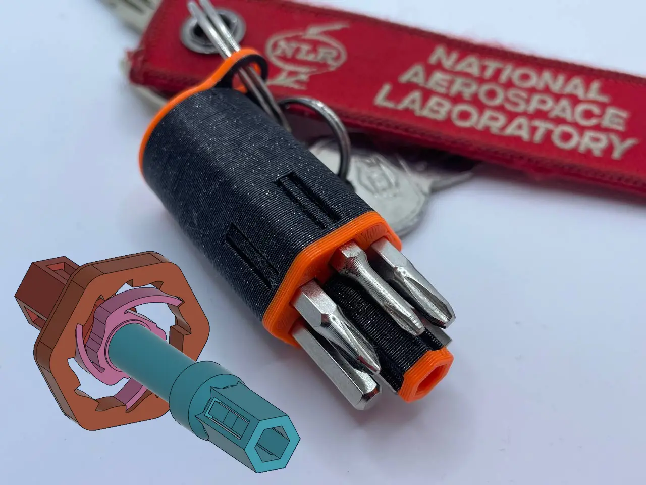 ratcheting mini screwdriver — modelo 3D