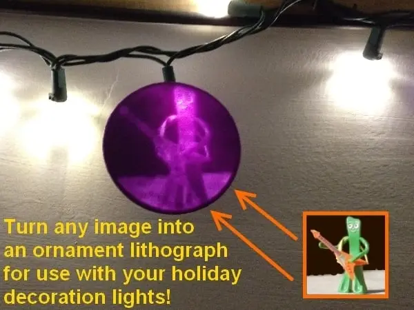 Ornament Customizable Lithopane! — modelo 3D