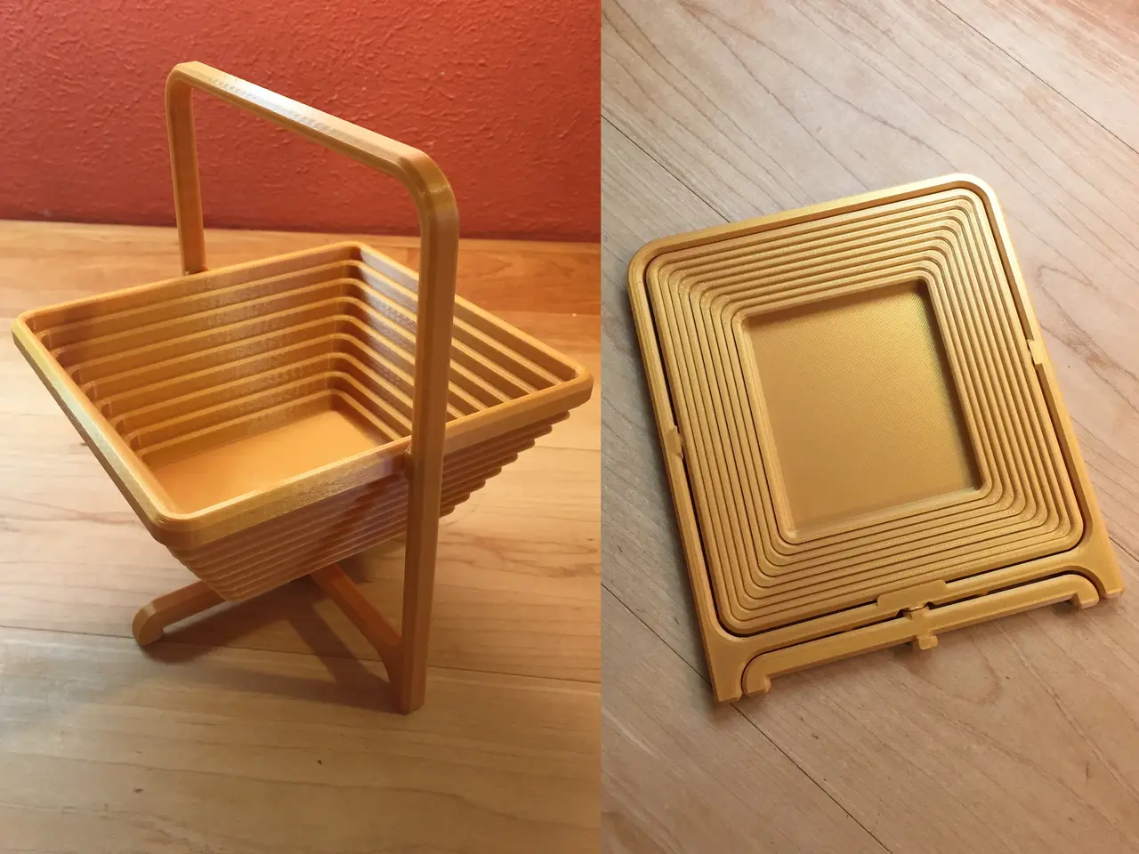 Collapsible Basket (optimized) — modelo 3D