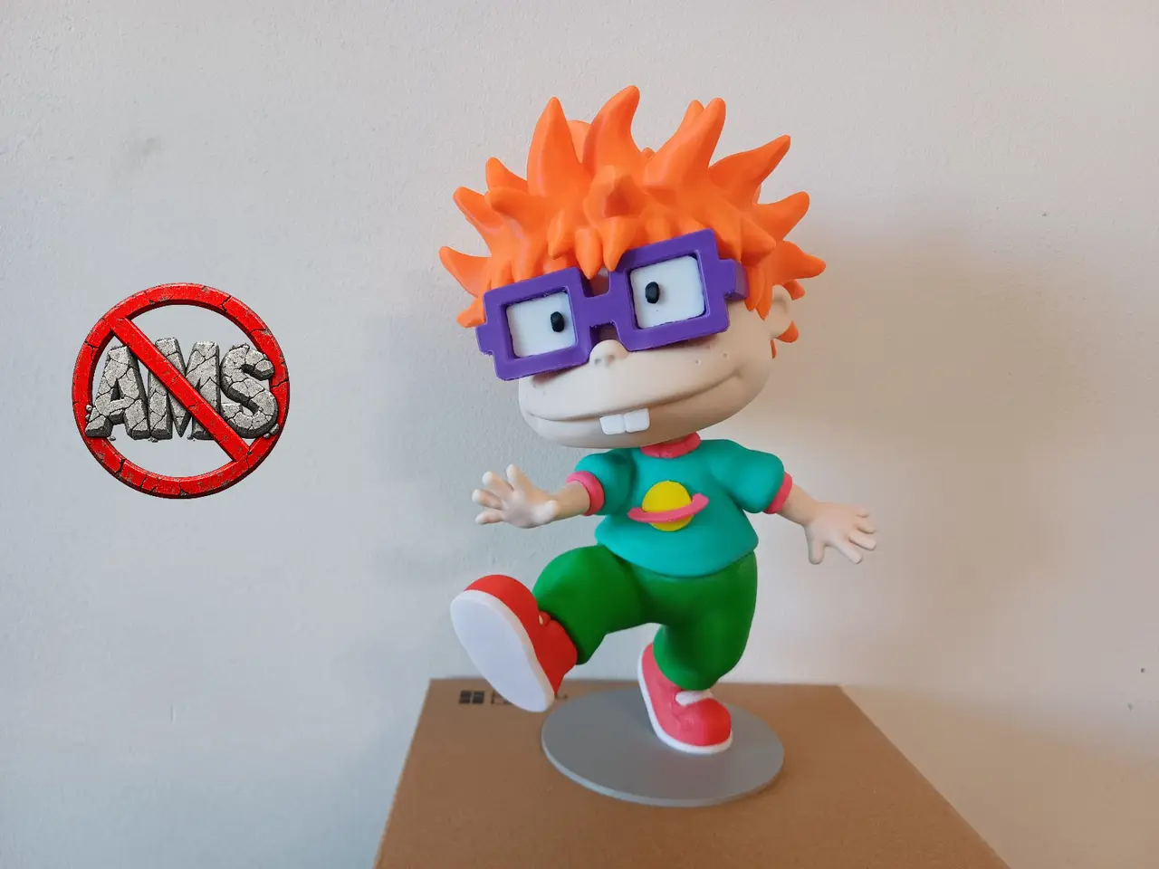 Chuckie Finster Rugrats / NO AMS — modelo 3D