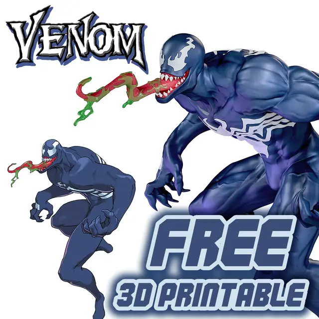 Marvel vs Capcom - Bengus Style Venom — modelo 3D