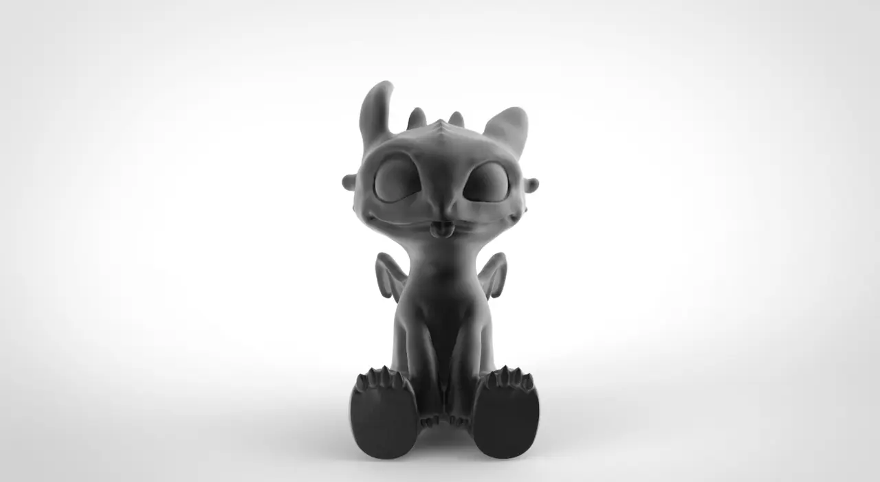 Toothless — modelo 3D