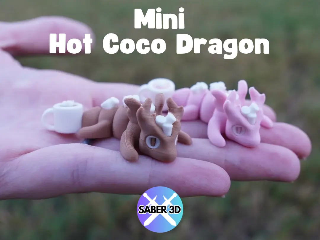 Mini Hot Coco Dragon — modelo 3D