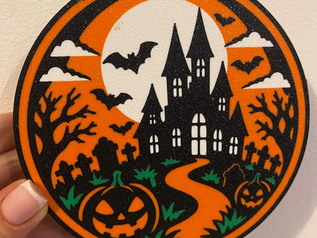 Halloween Haunted Castle – LED Lightbox — modelo 3D