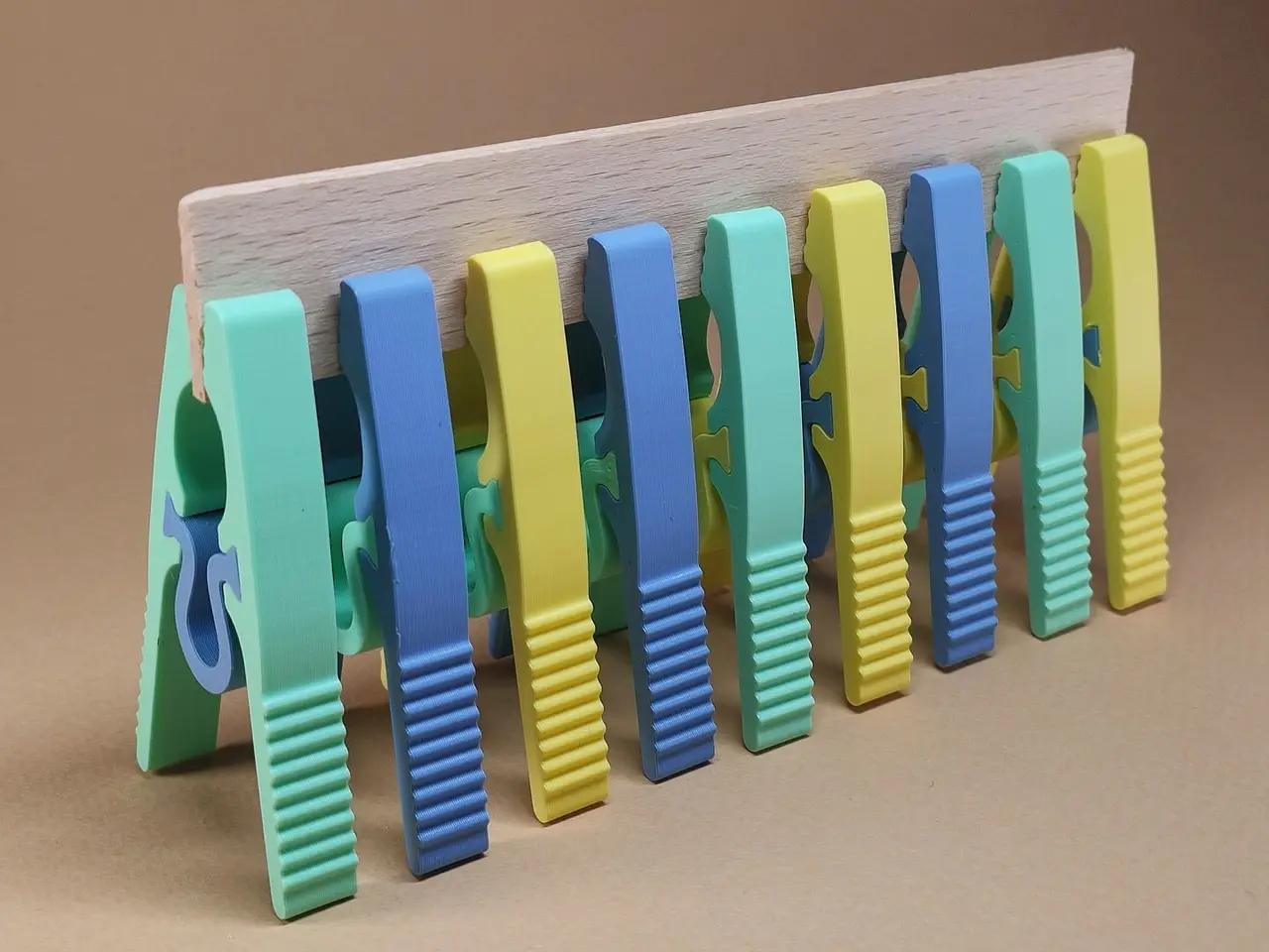 Ultra-strong clothespin — modelo 3D