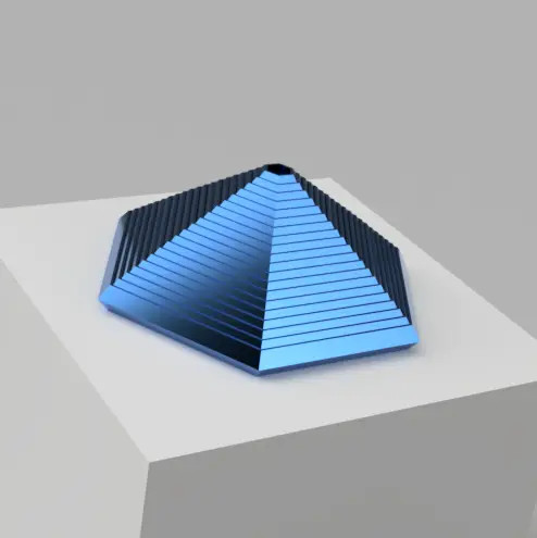 Giant Hexagon Fidget — modelo 3D