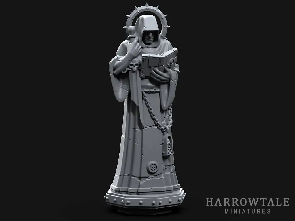 Gothic Hooded Statue — modelo 3D