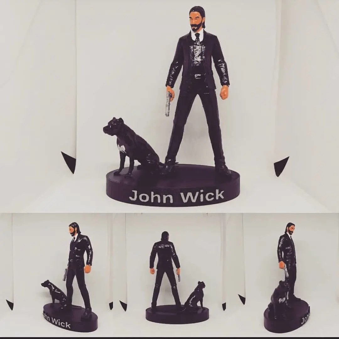 John Wick from Fortnite 3D Model 3D print model — modelo 3D
