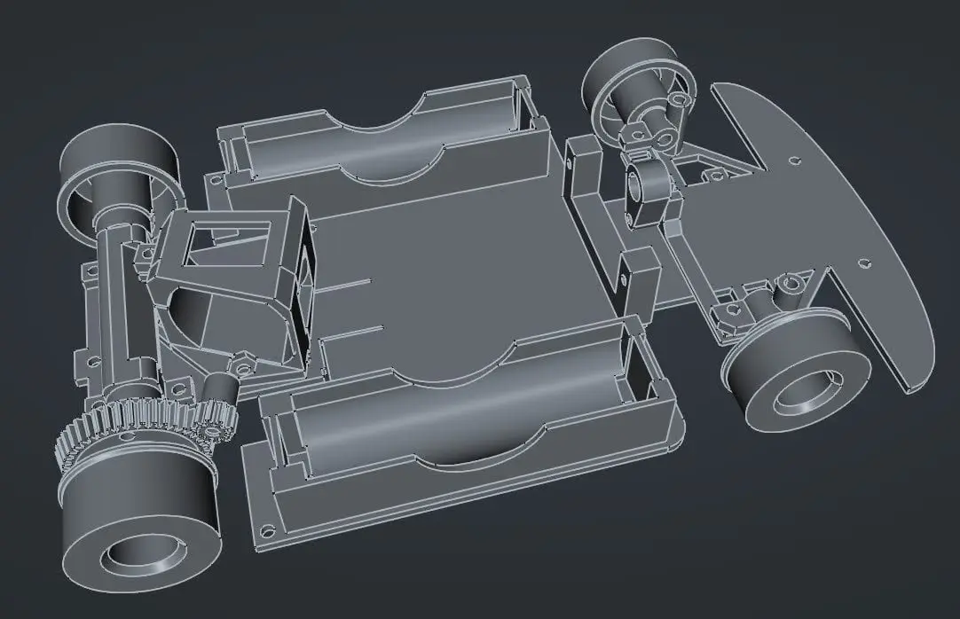 Open 1:28 RC — modelo 3D