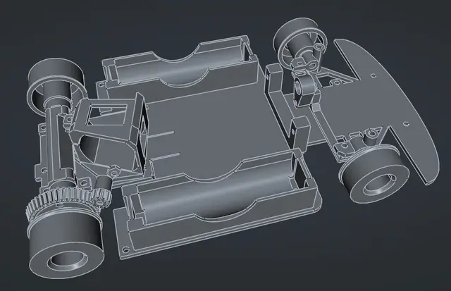 Open 1:28 RC — modelo 3D