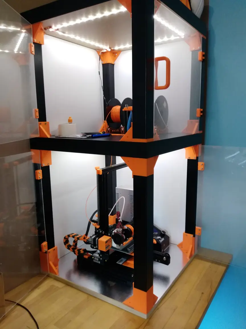 IKEA Lack Enclosure Creality Ender 3 Compilation — modelo 3D