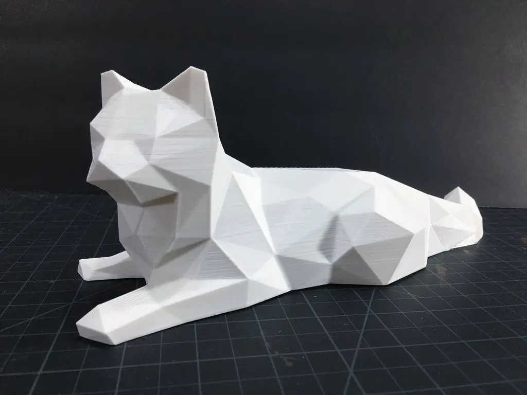 Low Poly Cat — modelo 3D