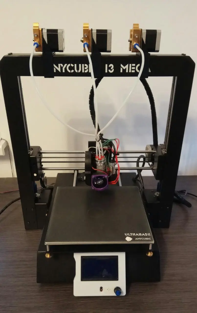 Anycubic I3 Mega, Multicolor Upgrade, 3 colors — modelo 3D