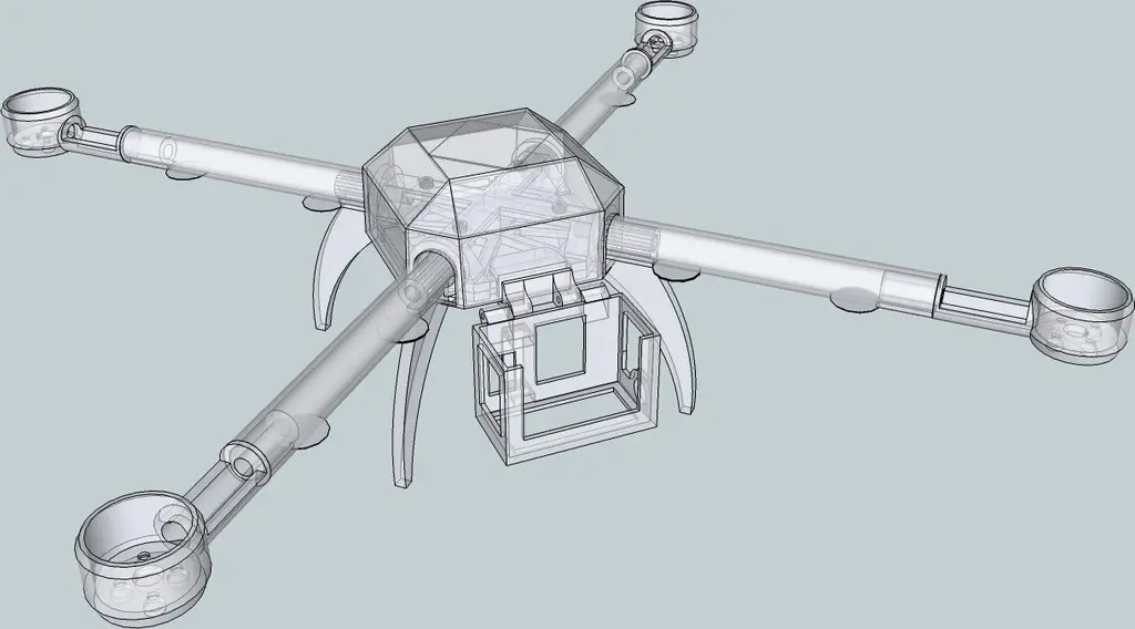 PL2Q Hugin — modelo 3D