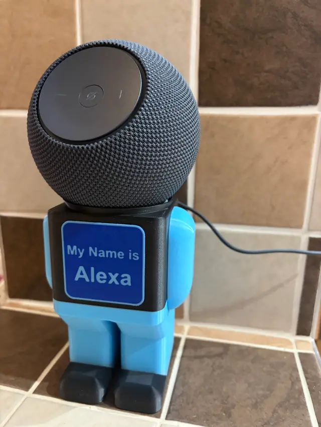 Amazon Alexa/Echo Dot Max Robo stand, colour option tool changer or AMS — modelo 3D
