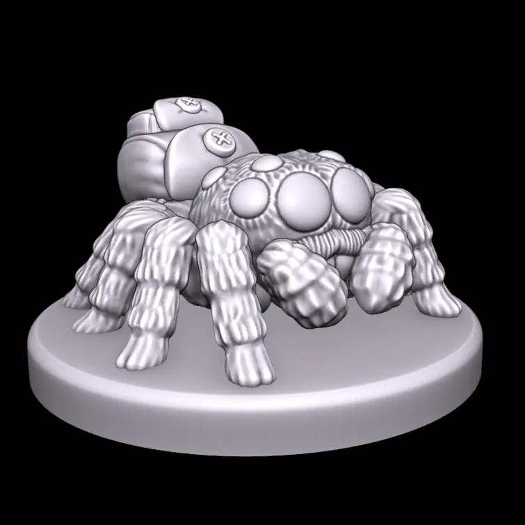 Jumping Spider — modelo 3D