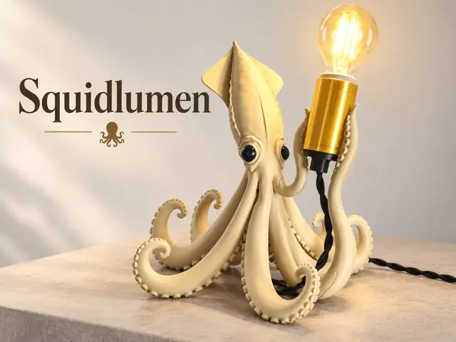 squidlumen -e14 desk lamp- — modelo 3D
