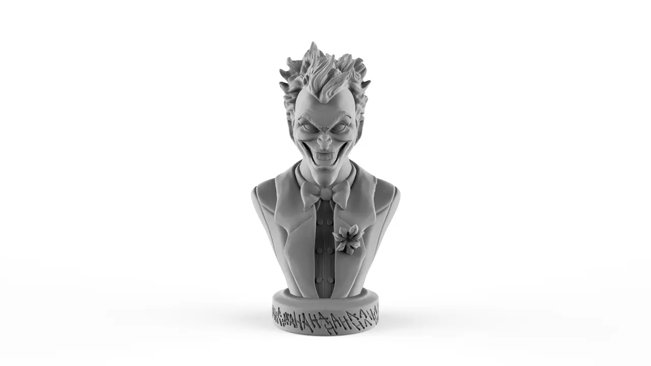 Joker bust — modelo 3D
