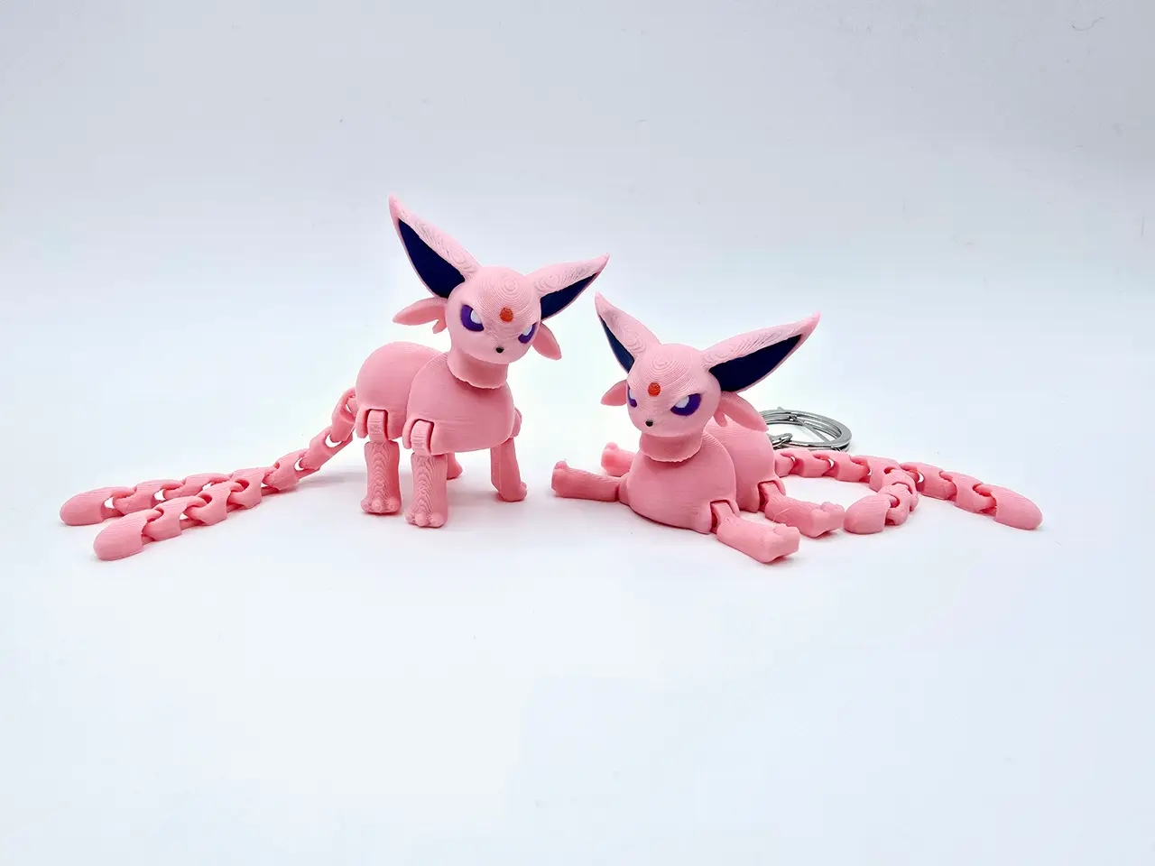 Flexi Espeon Pocket Pet Keychain — modelo 3D