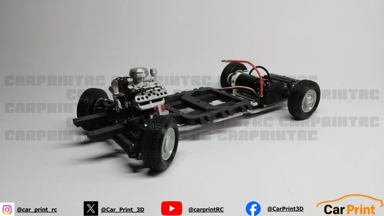RC 1/10 Chassis Super Deluxe - Dks-basic Remix — modelo 3D