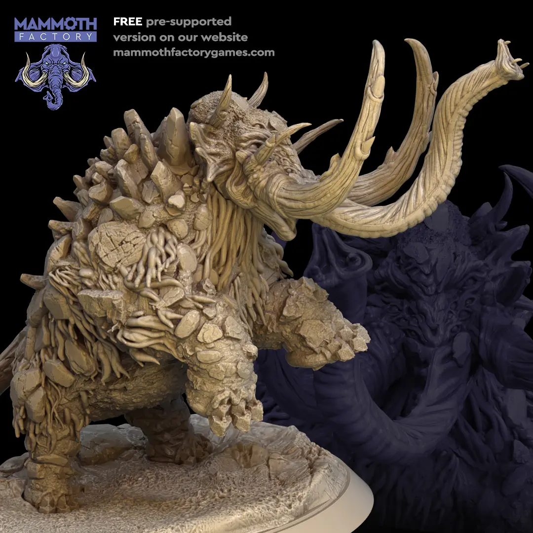 Ammaroth the Unstoppable (FREE pre-supported version on our website!) — modelo 3D