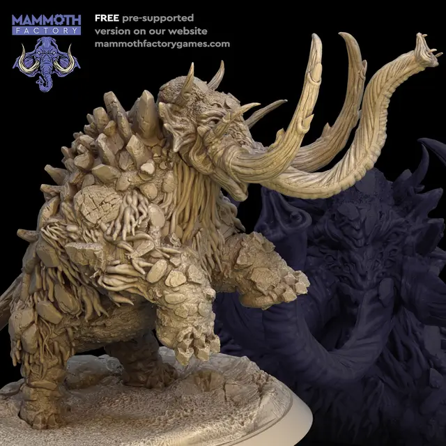 Ammaroth the Unstoppable (FREE pre-supported version on our website!) — modelo 3D