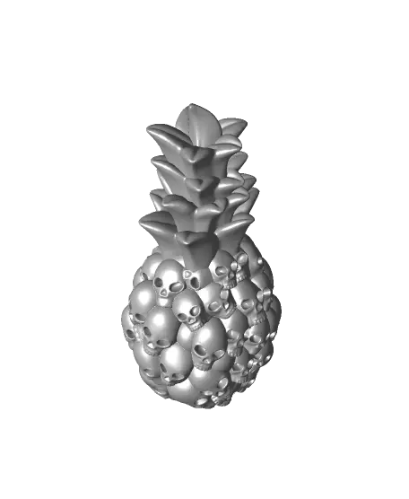 Pineapple Skull — modelo 3D
