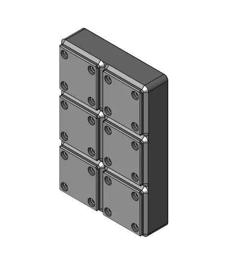 Gridfinity Jig Saw Blade Caddy — modelo 3D