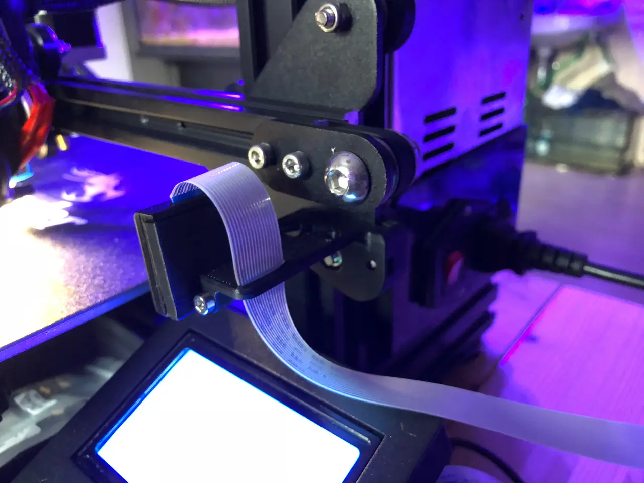 Ender 3 - X-Axis Pi camera mount + Enclosure v1.2 — modelo 3D