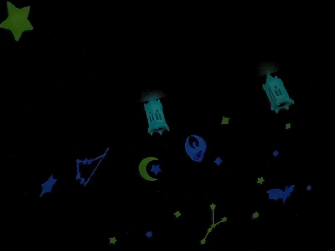 Glow in the Dark Stars, Moons, Dragons + Zodiac — modelo 3D
