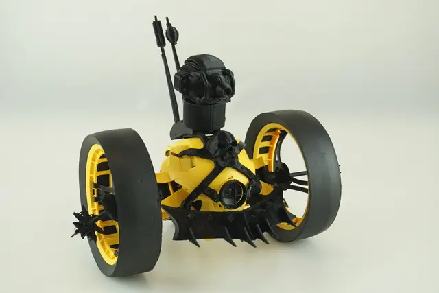 Zombie Killer Parrot Jumping Drone — modelo 3D