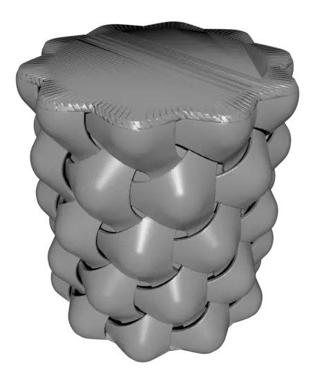 Pen holder - vase mode — modelo 3D